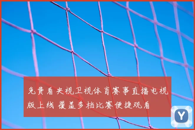 免费看央视卫视体育赛事直播电视版上线 覆盖多档比赛便捷观看